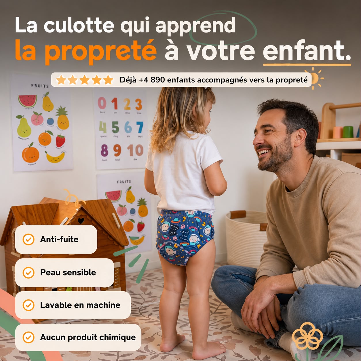 Orlanya – Culotte d’apprentissage