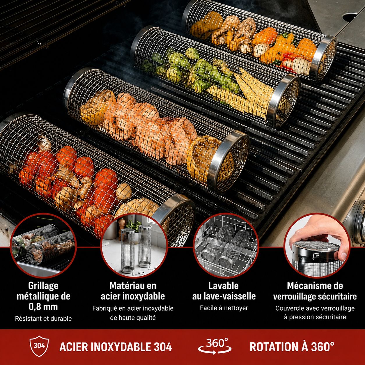 ORLANYA BBQ™ – QUALITÉ HAUT DE GAMME, UNE CUISSON AU GRIL TOUJOURS PARFAITE
